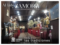 Al lado de Zamora. Museo de Semana Santa 1957-2023. Fundación Caja Rural de Zamora. Siempre con las tradiciones.
