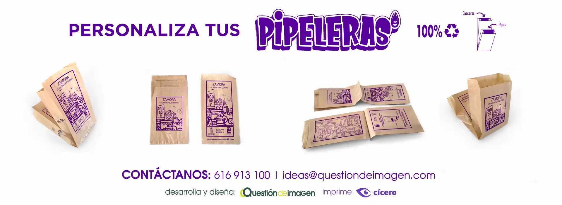 Personaliza tus pipeleras 100% - Itinerario Semana Santa Zamora